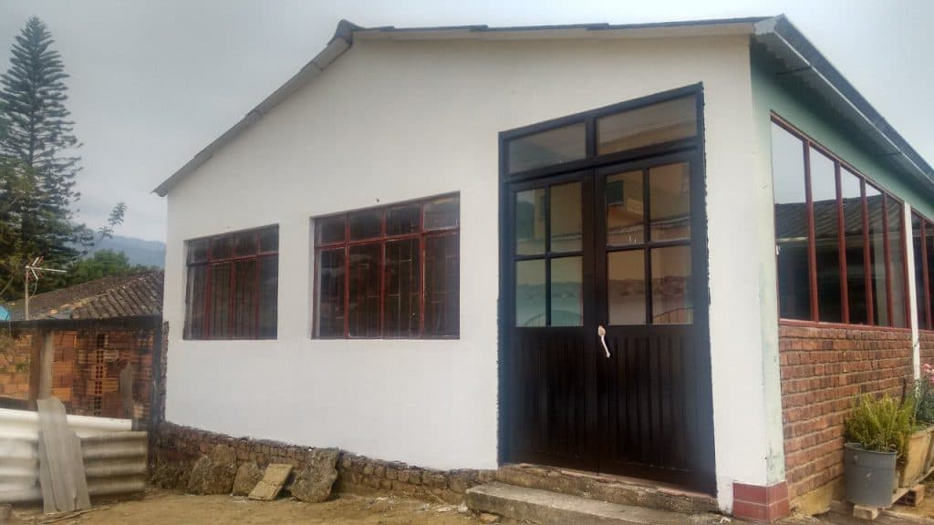 Fachada del Hogar de la Fundación Fucvipam